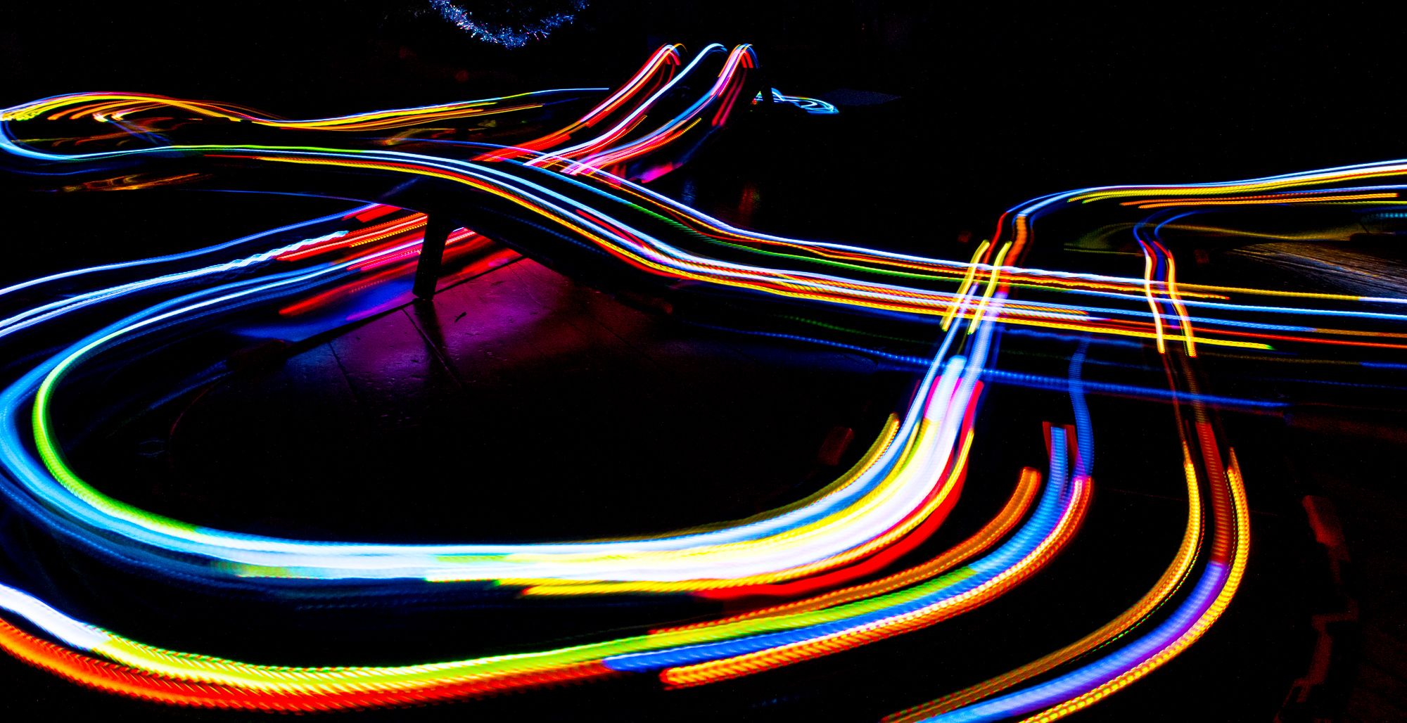 Long exposure shots - Anki Overdrive