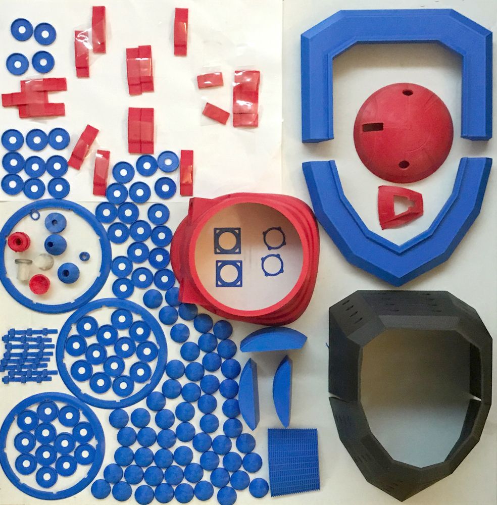 All plastic dalek parts