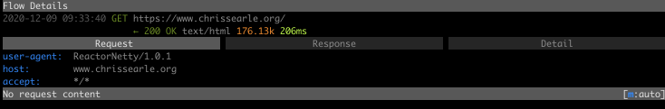 mitmproxy netty request mitmproxy netty request