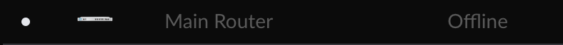 Unifi Network Application - router showing offline